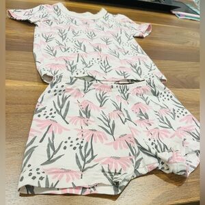 Coccoli short 2 piece pajama 3T